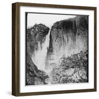 Yosemite Falls, Yosemite National Park, California, USA, Late 19th or Early 20th Century-null-Framed Photographic Print