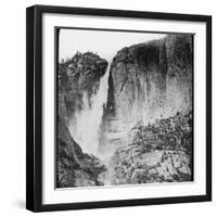 Yosemite Falls, Yosemite National Park, California, USA, Late 19th or Early 20th Century-null-Framed Photographic Print