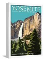 Yosemite Falls - Yosemite National Park, California-null-Framed Poster