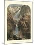 Yosemite Falls-null-Mounted Art Print