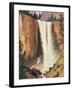 Yosemite Falls-Albert Bierstadt-Framed Art Print