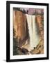 Yosemite Falls-Albert Bierstadt-Framed Art Print