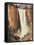 Yosemite Falls-Albert Bierstadt-Framed Stretched Canvas