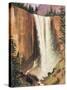 Yosemite Falls-Albert Bierstadt-Stretched Canvas