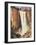 Yosemite Falls-Albert Bierstadt-Framed Premium Giclee Print