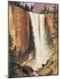 Yosemite Falls-Albert Bierstadt-Mounted Premium Giclee Print