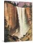 Yosemite Falls-Albert Bierstadt-Stretched Canvas