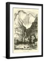Yosemite Falls-null-Framed Giclee Print