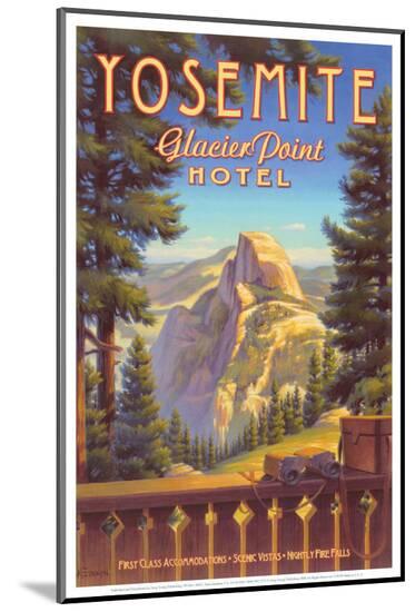 Yosemite, Glacier Point Hotel-Kerne Erickson-Mounted Print