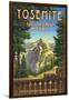 Yosemite, Glacier Point Hotel-Kerne Erickson-Framed Art Print