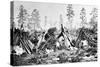 Yosemite Indian Huts, C.1870s-American Photographer-Stretched Canvas