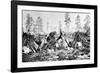 Yosemite Indian Huts, C.1870s-American Photographer-Framed Photographic Print