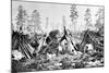 Yosemite Indian Huts, C.1870s-American Photographer-Mounted Photographic Print