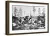 Yosemite Indian Huts, C.1870s-American Photographer-Framed Photographic Print