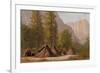 Yosemite Indian Village, 1874-Raymond Dabb Yelland-Framed Giclee Print