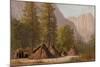 Yosemite Indian Village, 1874-Raymond Dabb Yelland-Mounted Giclee Print