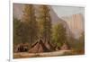 Yosemite Indian Village, 1874-Raymond Dabb Yelland-Framed Giclee Print