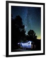 Yosemite National Park, California: an Airstream Parked Just Outside the Park in El Portal.-Ian Shive-Framed Photographic Print