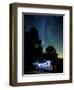 Yosemite National Park, California: an Airstream Parked Just Outside the Park in El Portal.-Ian Shive-Framed Photographic Print