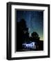 Yosemite National Park, California: an Airstream Parked Just Outside the Park in El Portal.-Ian Shive-Framed Photographic Print