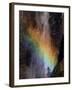 Yosemite National Park, California: Detail of a Rainbow Emerging from the Mist of Yosemite Falls-Ian Shive-Framed Photographic Print