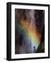 Yosemite National Park, California: Detail of a Rainbow Emerging from the Mist of Yosemite Falls-Ian Shive-Framed Photographic Print