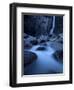 Yosemite National Park, California: Lower Yosemite Falls under Moonlight.-Ian Shive-Framed Photographic Print