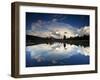 Yosemite National Park, California: Sunset and Lamberts Rock.-Ian Shive-Framed Photographic Print