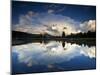 Yosemite National Park, California: Sunset and Lamberts Rock.-Ian Shive-Mounted Photographic Print