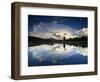 Yosemite National Park, California: Sunset and Lamberts Rock.-Ian Shive-Framed Photographic Print