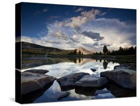Yosemite National Park, California: Sunset Light on Tuolumne River and Meadows-Ian Shive-Stretched Canvas