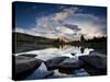 Yosemite National Park, California: Sunset Light on Tuolumne River and Meadows-Ian Shive-Stretched Canvas