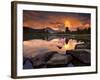 Yosemite National Park, California: Sunset Light on Tuolumne River and Meadows-Ian Shive-Framed Photographic Print