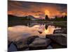 Yosemite National Park, California: Sunset Light on Tuolumne River and Meadows-Ian Shive-Mounted Photographic Print