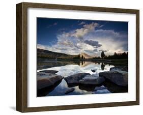 Yosemite National Park, California: Sunset Light on Tuolumne River and Meadows-Ian Shive-Framed Photographic Print