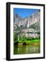 Yosemite National Park, California - Yosemite Falls-Lantern Press-Framed Art Print