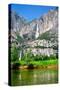 Yosemite National Park, California - Yosemite Falls-Lantern Press-Stretched Canvas