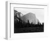 Yosemite National Park, El Capitan Photograph - Yosemite, CA-Lantern Press-Framed Art Print