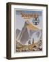 Yosemite National Park Poster by Don Perceval-null-Framed Giclee Print