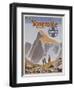 Yosemite National Park Poster by Don Perceval-null-Framed Giclee Print