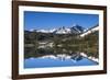 Yosemite National Park. the Kuna Crest and Mammoth Reflections in Tioga Lake-Michael Qualls-Framed Photographic Print