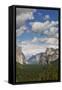 Yosemite National Park View on a Vertical Format-Carlos'S Pemium Images-Framed Stretched Canvas