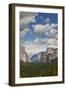 Yosemite National Park View on a Vertical Format-Carlos'S Pemium Images-Framed Photographic Print