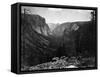 Yosemite National Park, Yosemite Valley Entrance Photograph - Yosemite, CA-Lantern Press-Framed Stretched Canvas