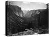 Yosemite National Park, Yosemite Valley Entrance Photograph - Yosemite, CA-Lantern Press-Stretched Canvas
