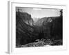 Yosemite National Park, Yosemite Valley Entrance Photograph - Yosemite, CA-Lantern Press-Framed Art Print