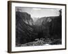 Yosemite National Park, Yosemite Valley Entrance Photograph - Yosemite, CA-Lantern Press-Framed Art Print