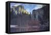 Yosemite Reflection 2 Color-Moises Levy-Framed Stretched Canvas
