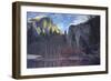 Yosemite Reflection 2 Color-Moises Levy-Framed Photographic Print