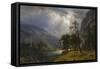 Yosemite Valley, 1866 (Oil on Canvas)-Albert Bierstadt-Framed Stretched Canvas